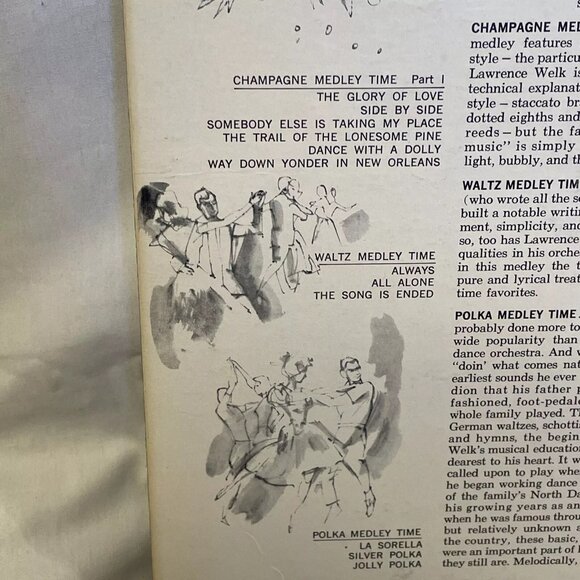 Lawrence Welk Mr. Music Maker (Vinyl, 1959) Dot Records DLP 25,164 VG+ LP Record - Picture 4 of 9